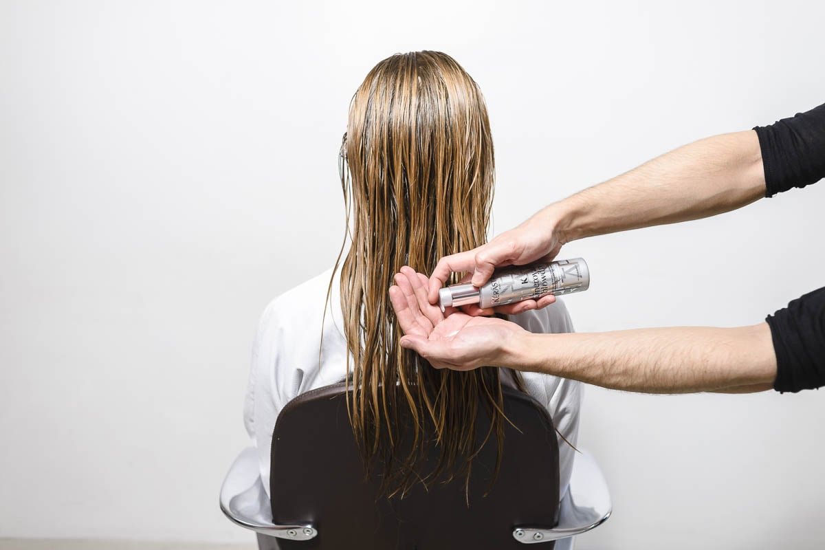 Hollywood glamlockar Tutorial 1 Kerastase